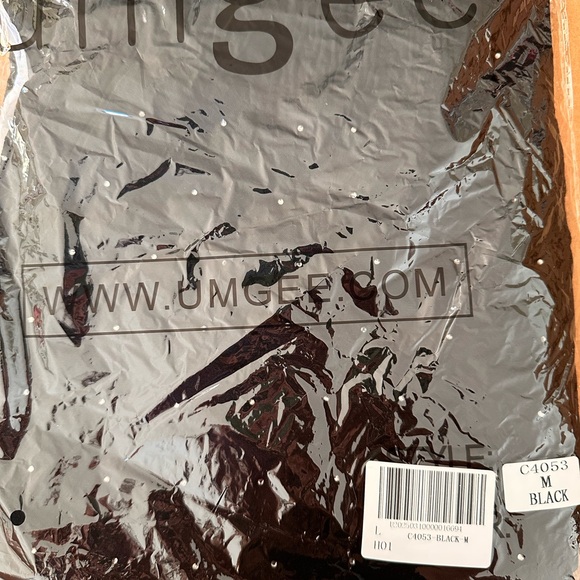 Umgee Black Bedazzled Wide-Leg Pants - Picture 6 of 7